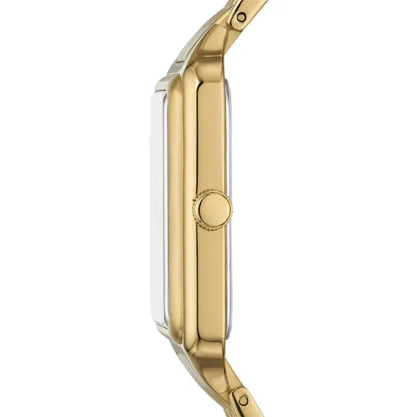 Fossil Raquel Gold Stainless Steel Mother Of Pearl Dial Quartz Watch for Ladies - ES5304