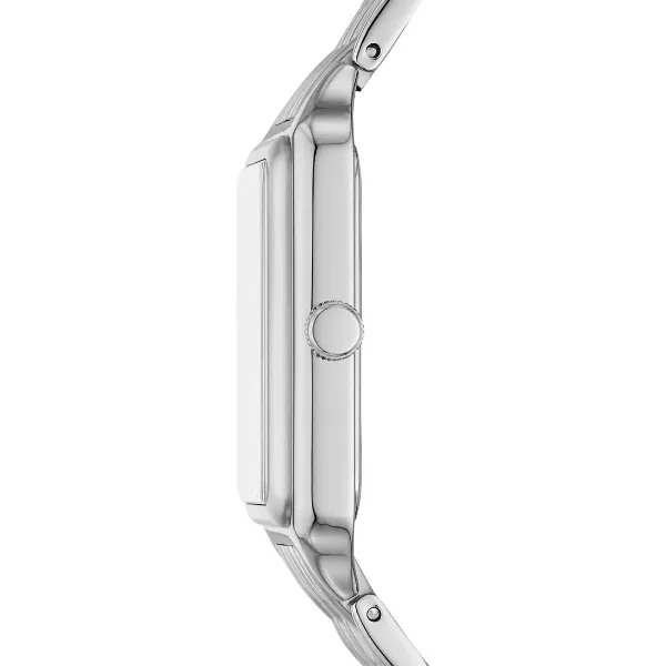 Fossil Raquel Silver Stainless Steel Mother Of Pearl Dial Quartz Watch for Ladies - ES5306