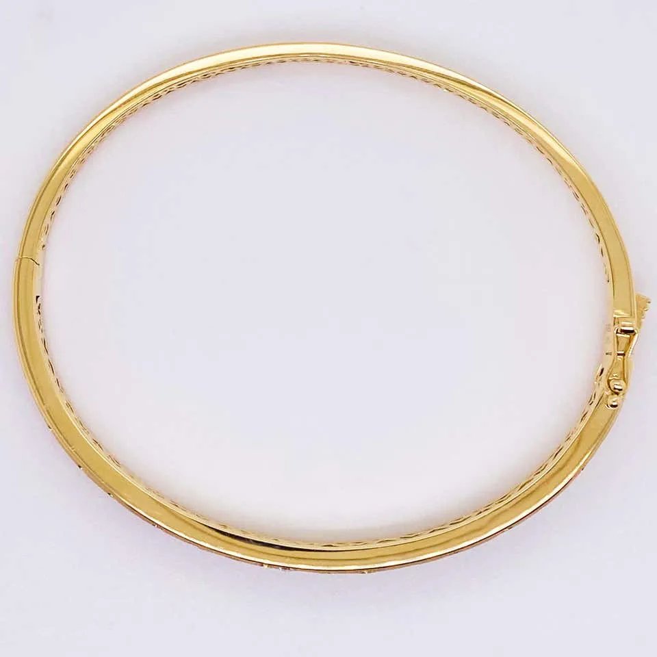 Galaxy Diamond Confetti Bangle Bracelet