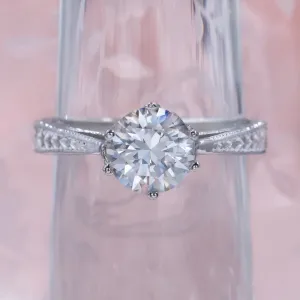 GIA-Certified 1.29 Carat Diamond Ring By Danhov