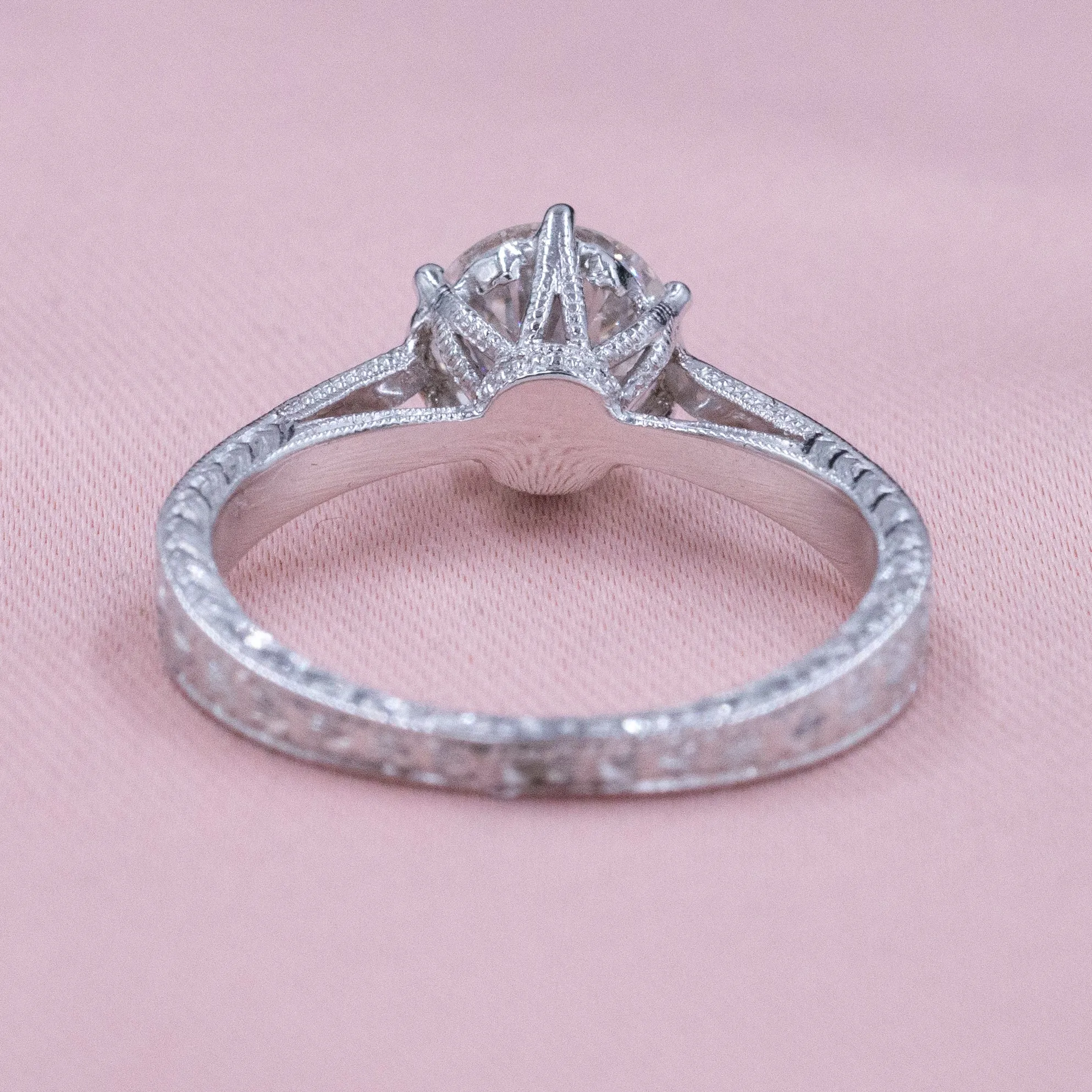 GIA-Certified 1.29 Carat Diamond Ring By Danhov