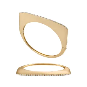 Golden Girl Diamond Bangle