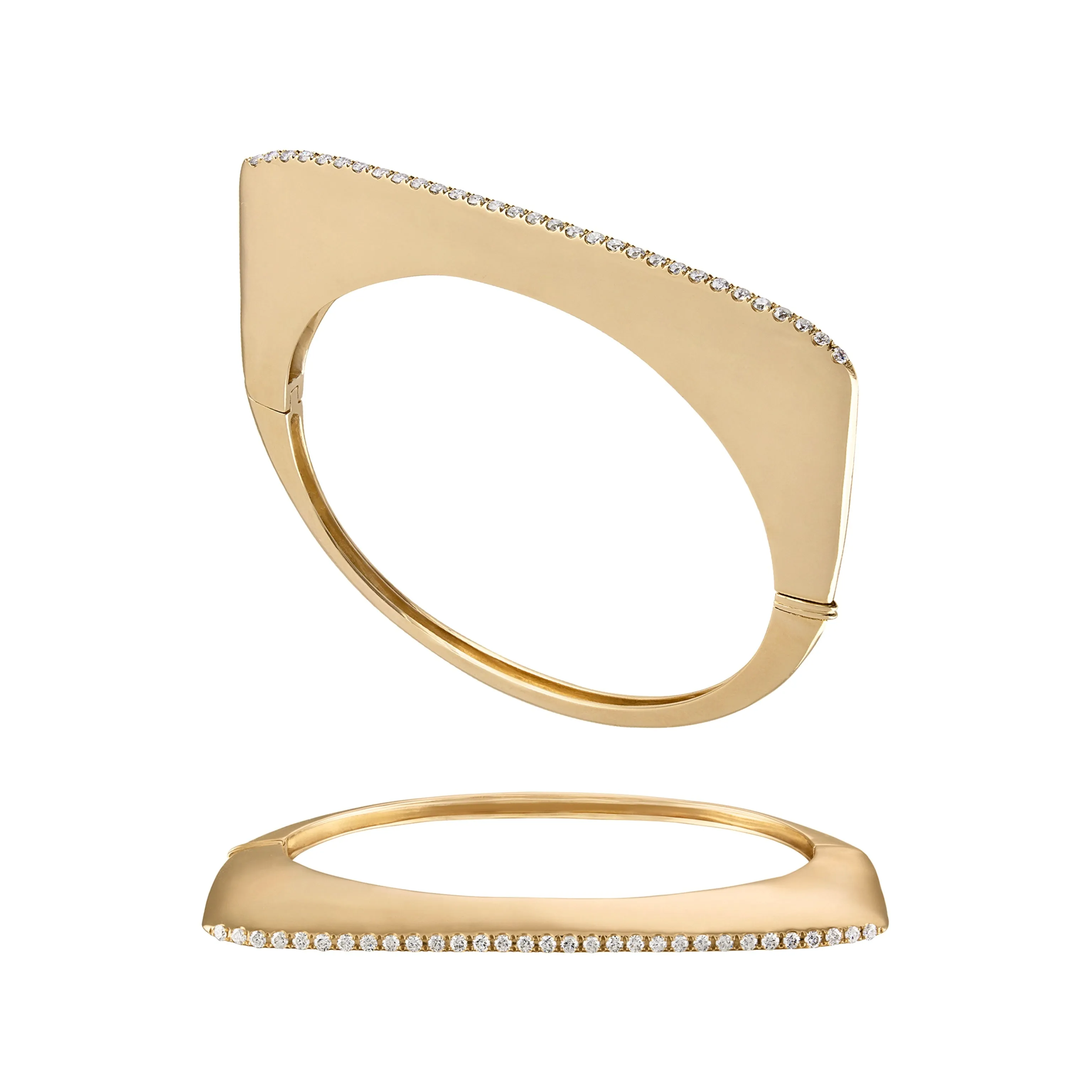 Golden Girl Diamond Bangle