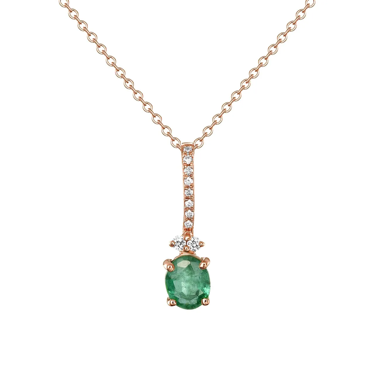 Gracie Emerald Pendant