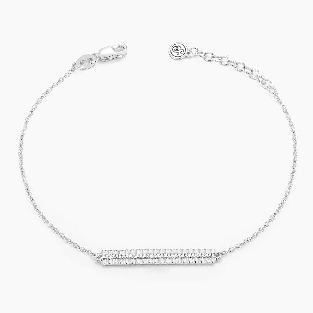 Groovy Bar Chain Bracelet