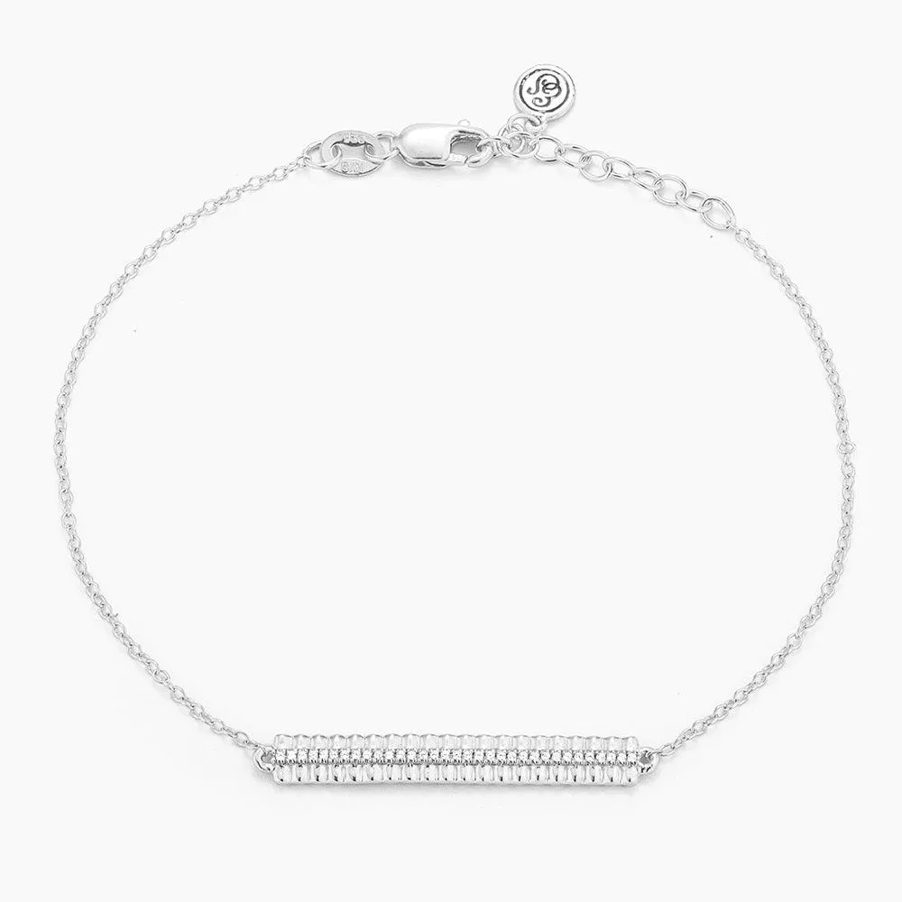 Groovy Bar Chain Bracelet