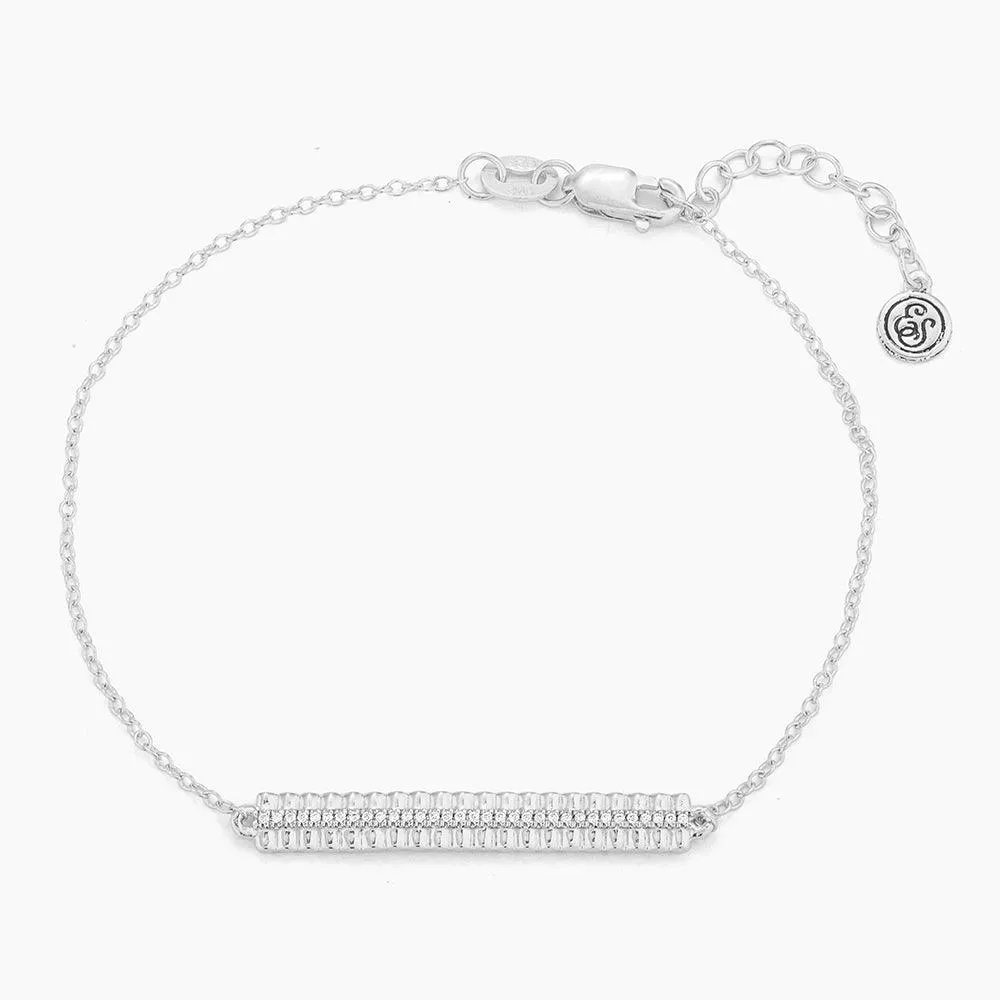 Groovy Bar Chain Bracelet