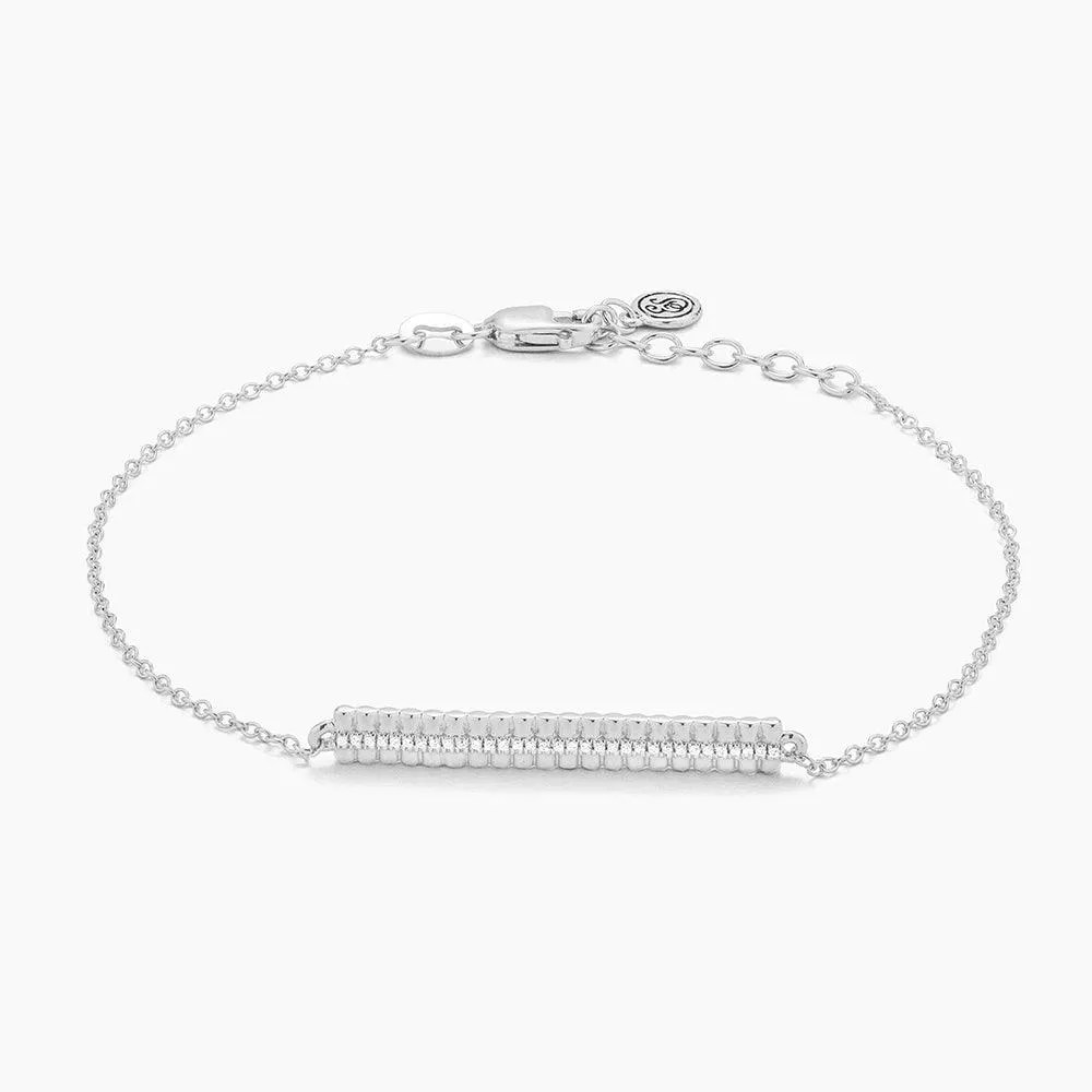 Groovy Bar Chain Bracelet