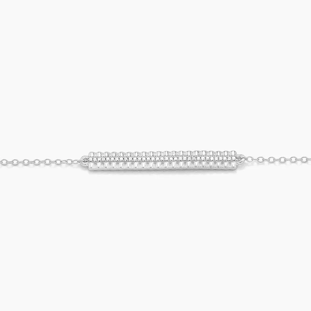 Groovy Bar Chain Bracelet