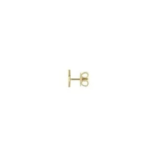 Gucci 18K Yellow Gold Icon Asymmetric Studs
