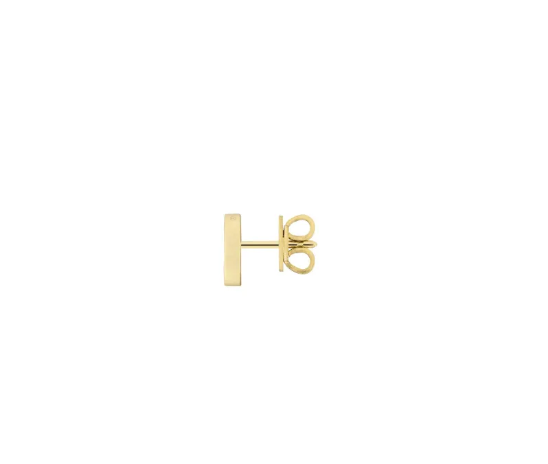 Gucci 18K Yellow Gold Interlocking G Studs