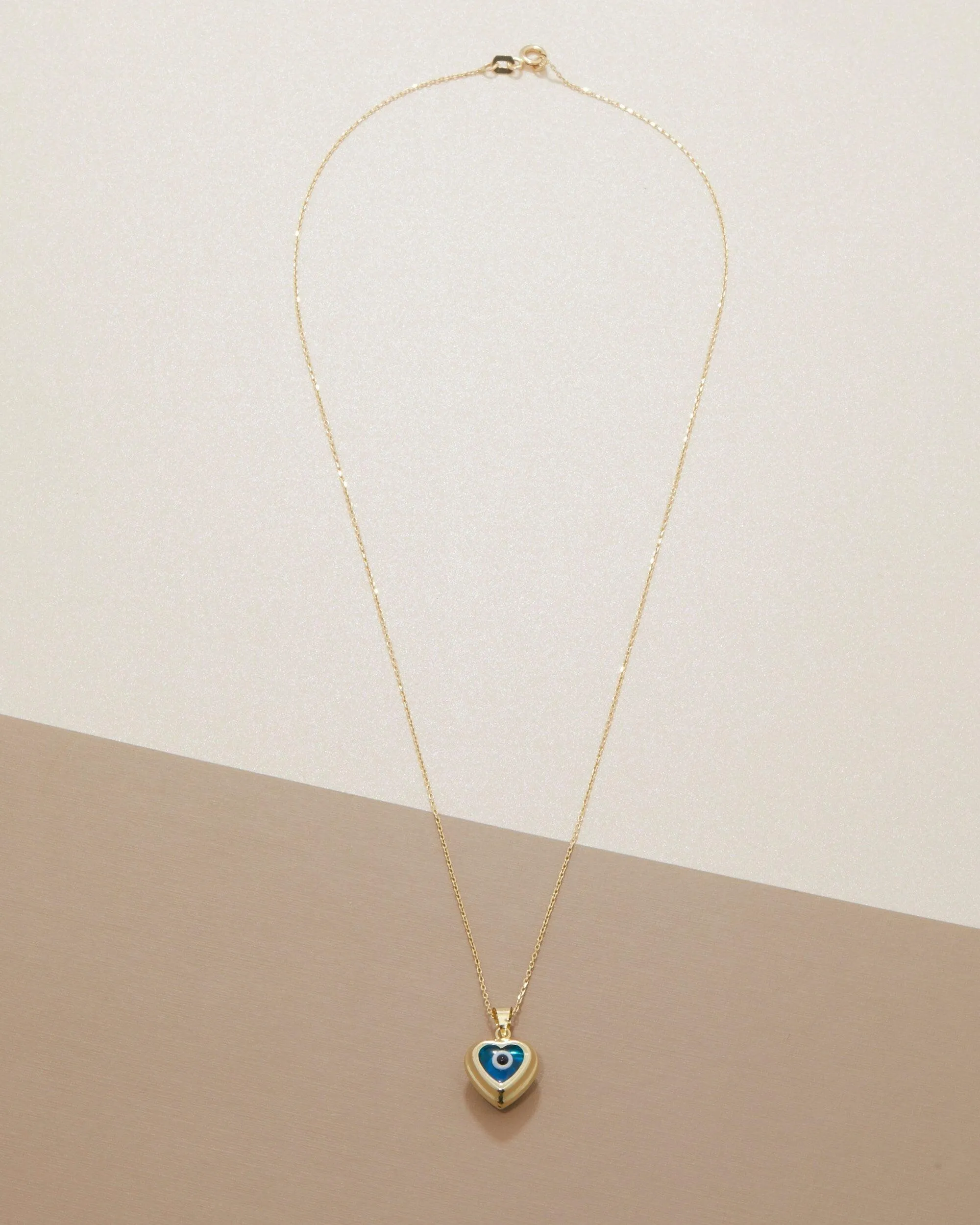 Hallow Evil Eye Necklace - 18K Gold Vermeil