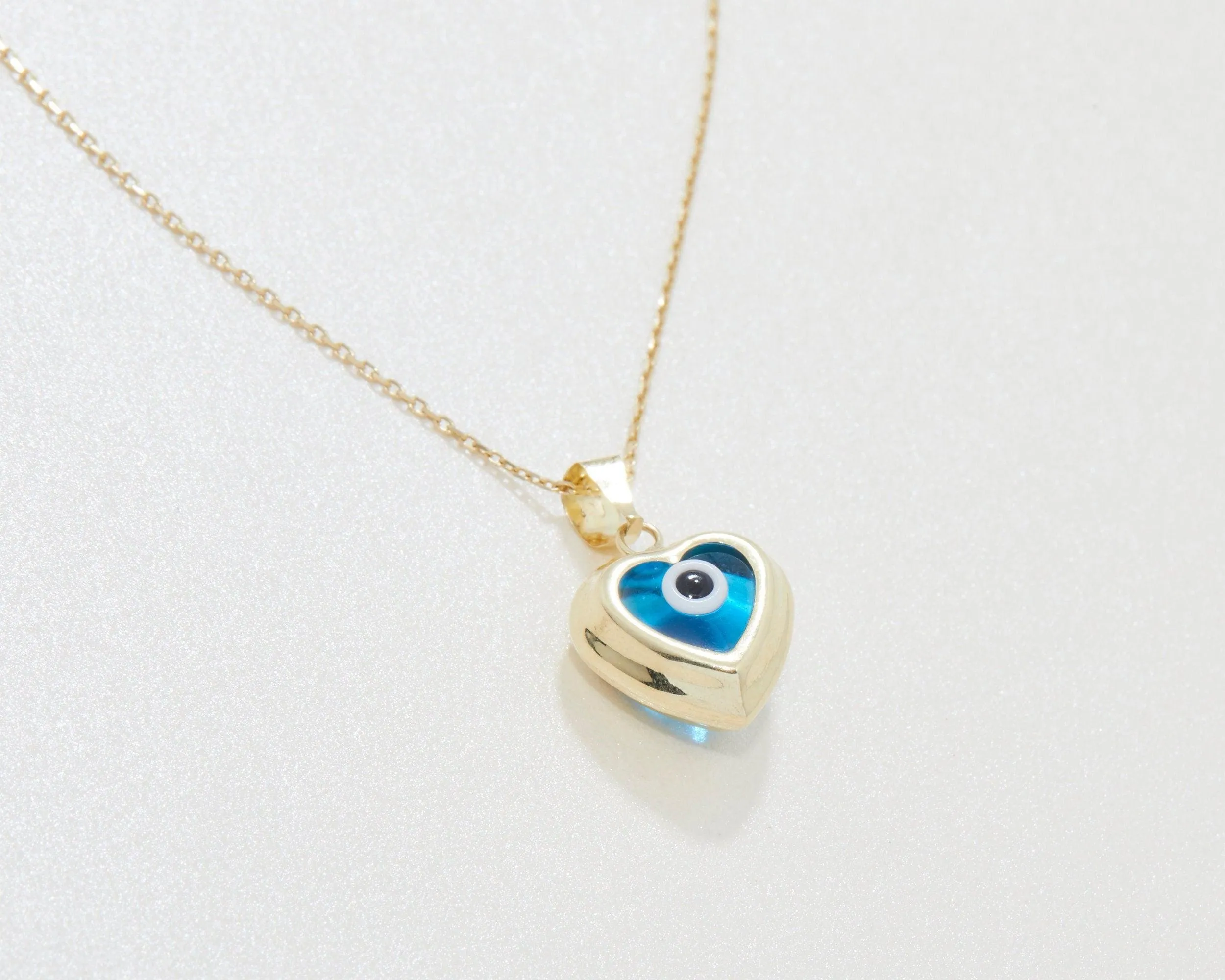 Hallow Evil Eye Necklace - 18K Gold Vermeil