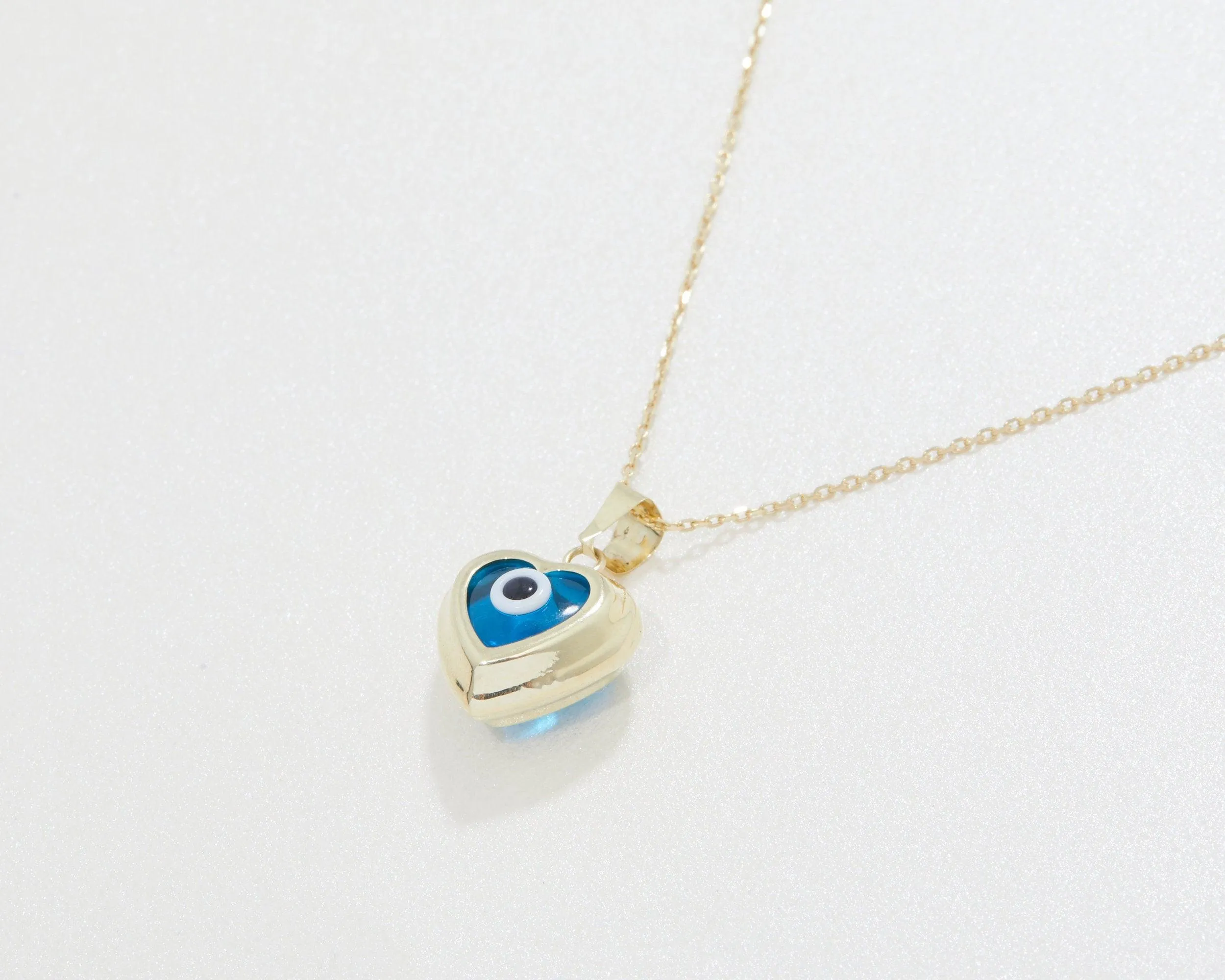 Hallow Evil Eye Necklace - 18K Gold Vermeil