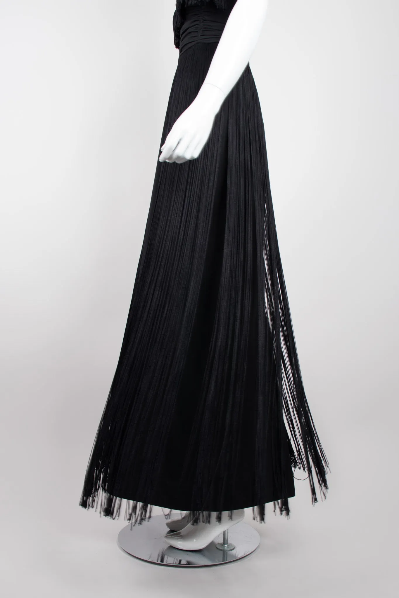 Halter Fringe Dress