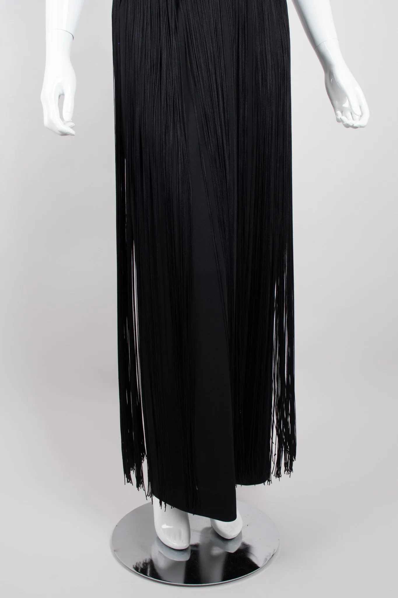 Halter Fringe Dress