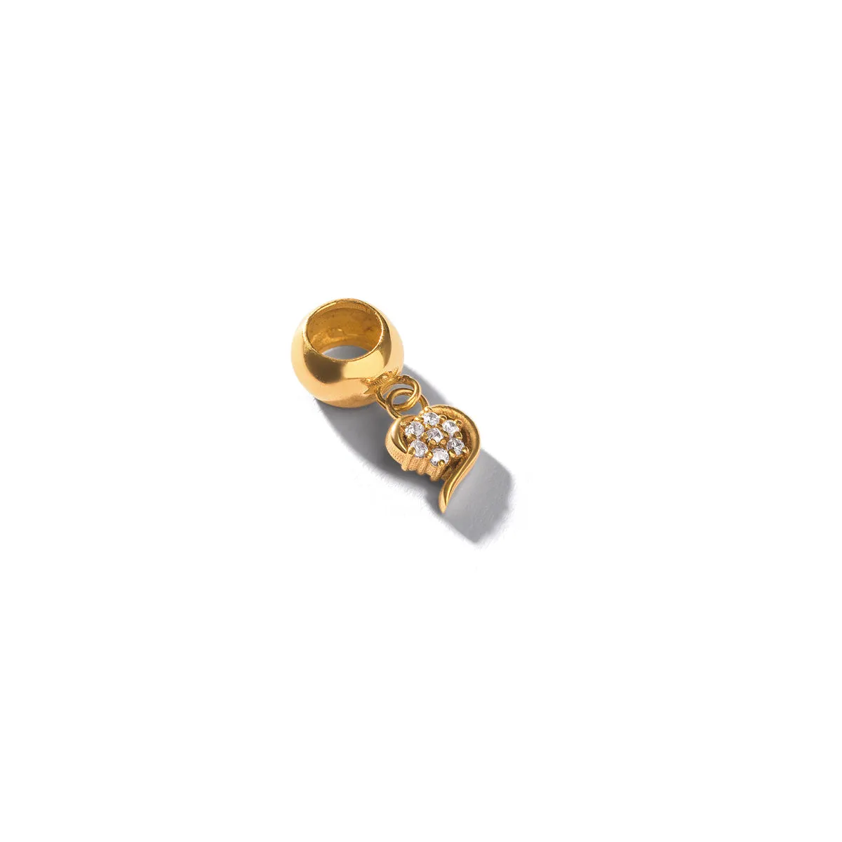 Heart Diamond Charm
