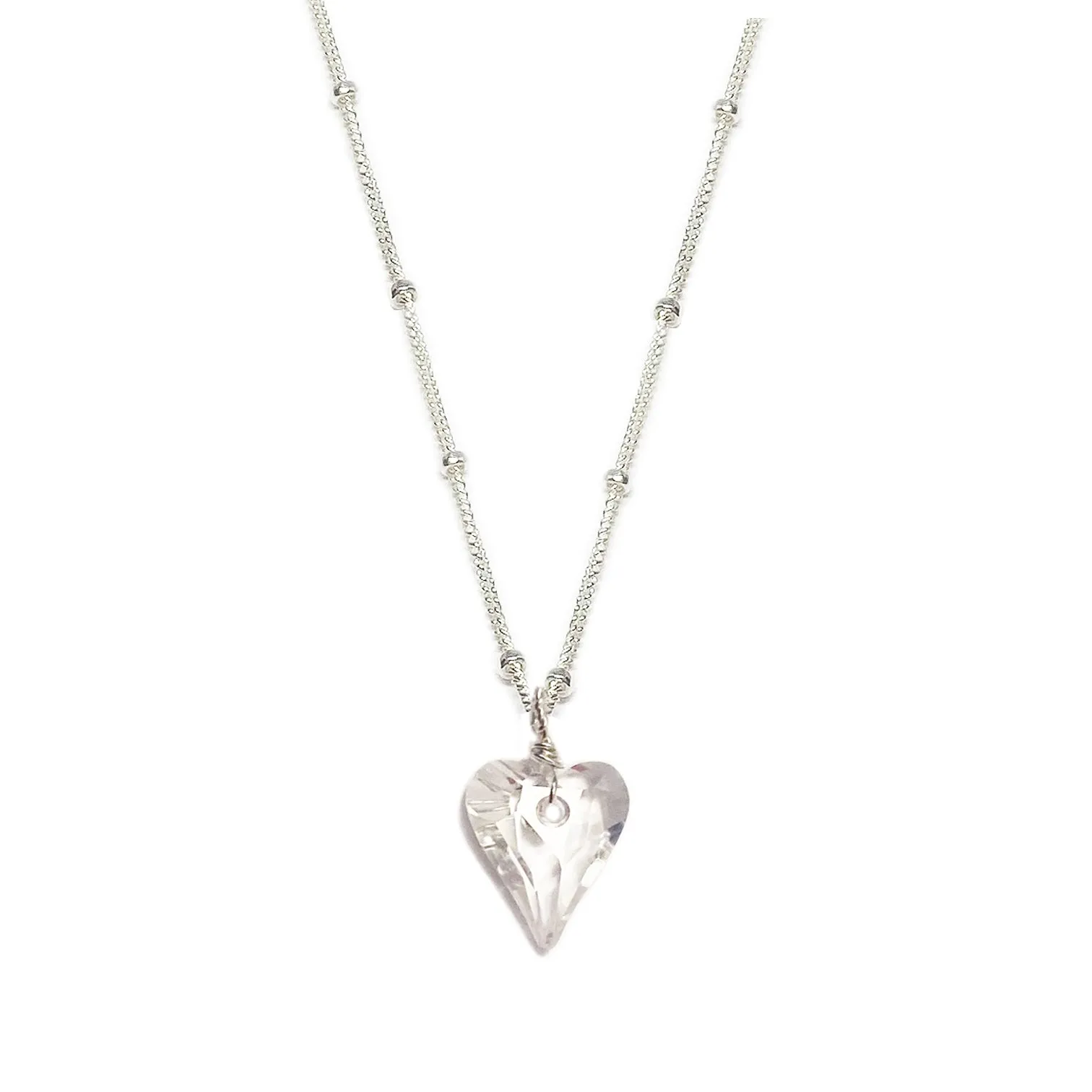HEART SILVER NECKLACE