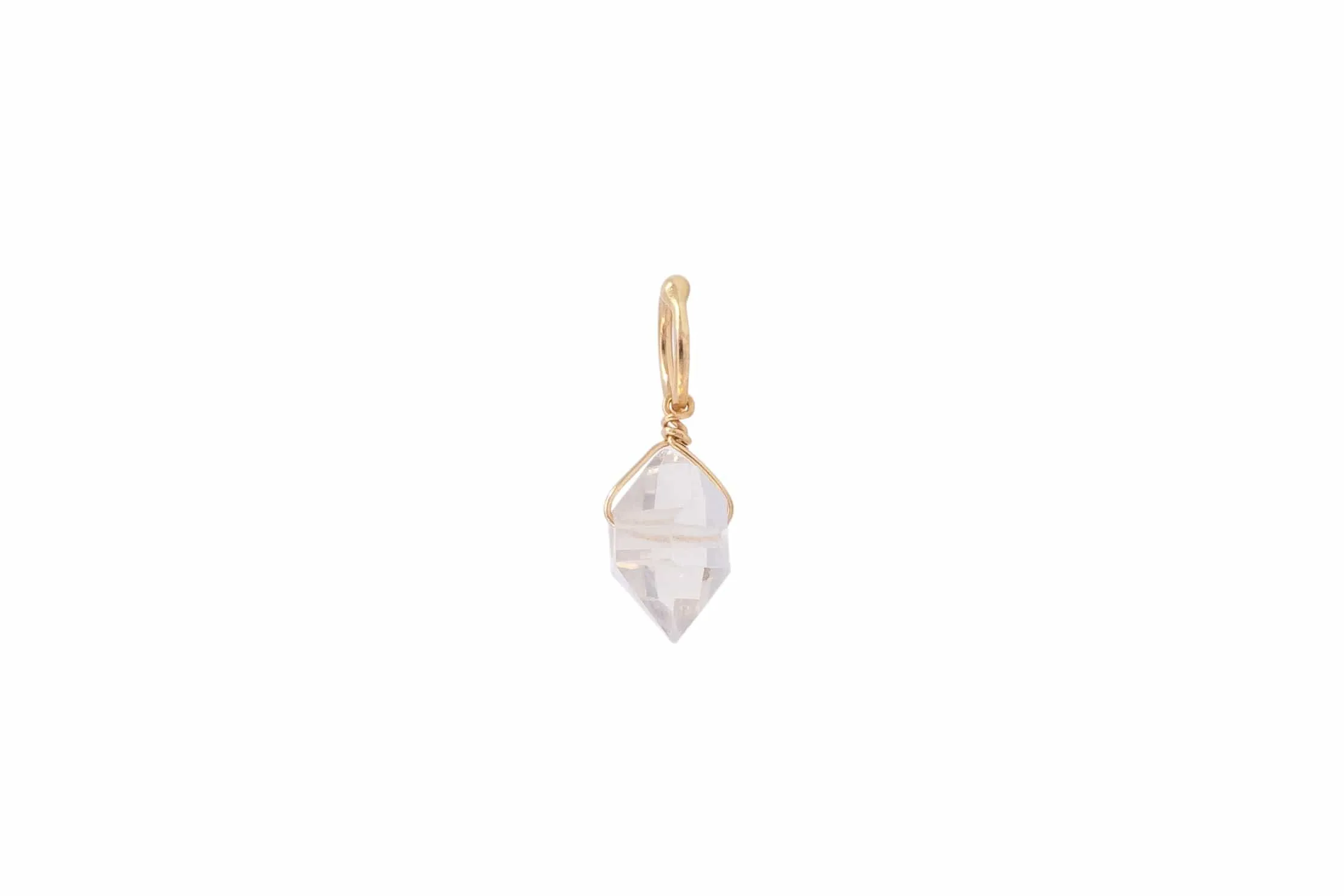 Herkimer Diamond Charm