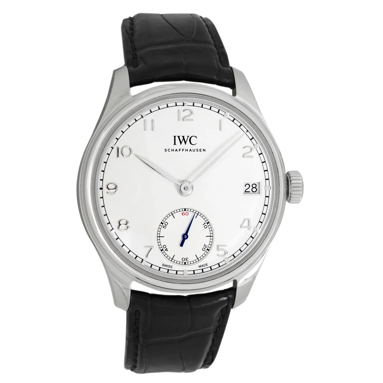 IWC Stainless Steel Portugieser Hand-Wound Eight Days IW510203