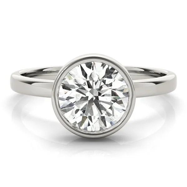 Jasmine Bezel-set Diamond Engagement Ring