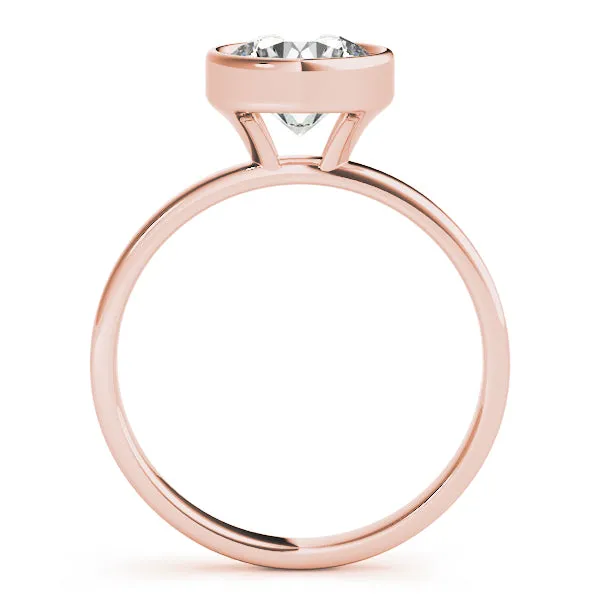 Jasmine Bezel-set Diamond Engagement Ring