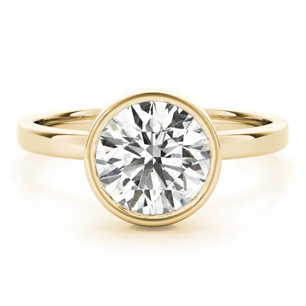 Jasmine Bezel-set Diamond Engagement Ring