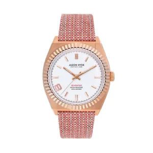 Jason Hyde Red Textile Watch