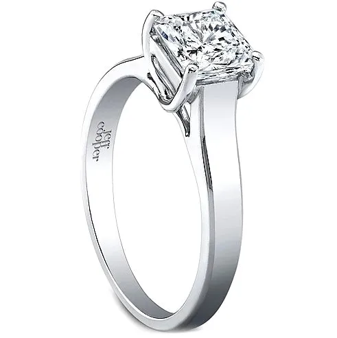 Jeff Cooper 'Estella' Solitaire Engagement Ring
