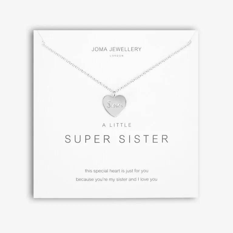 Joma A Little Super Sister Necklace