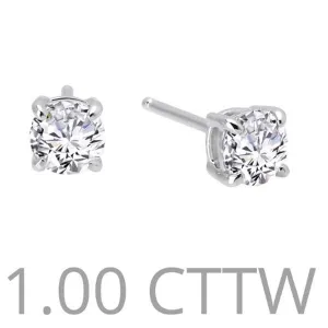 Lafonn 1.00 Carat Simulated Diamond Round Stud Earrings