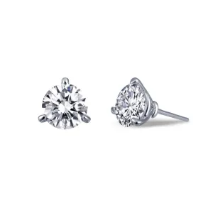 Lafonn 2.5 CTW Solitaire Stud Earrings