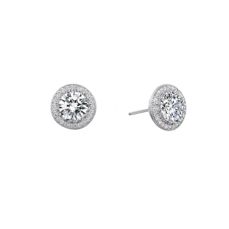 Lafonn 3.08 CTW Halo Stud Earrings