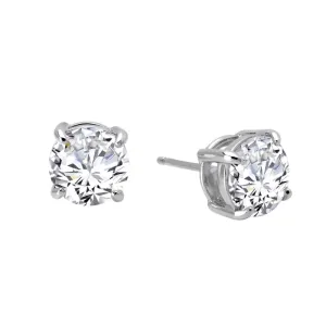 Lafonn 4 CTW Solitaire Stud Earrings