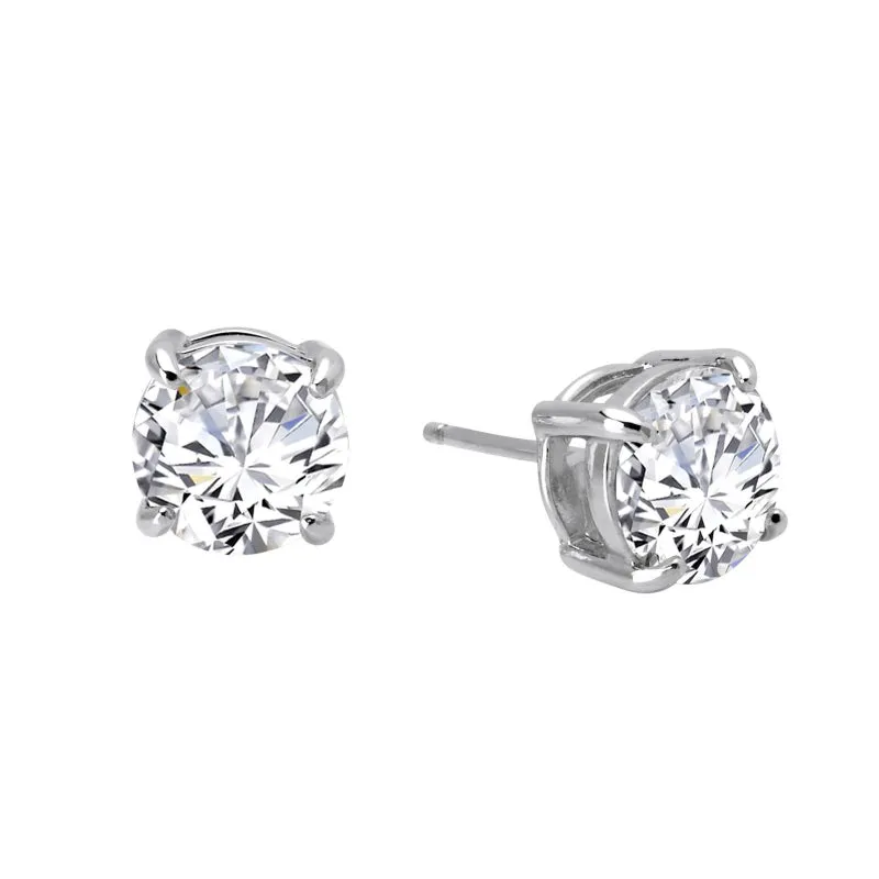 Lafonn 4 CTW Solitaire Stud Earrings