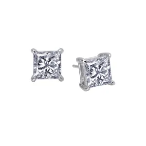 Lafonn 4 CTW Solitaire Stud Earrings