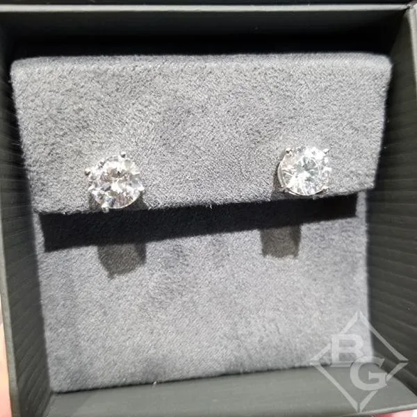 Lafonn 4.00 Carat Simulated Diamond Round Stud Earrings