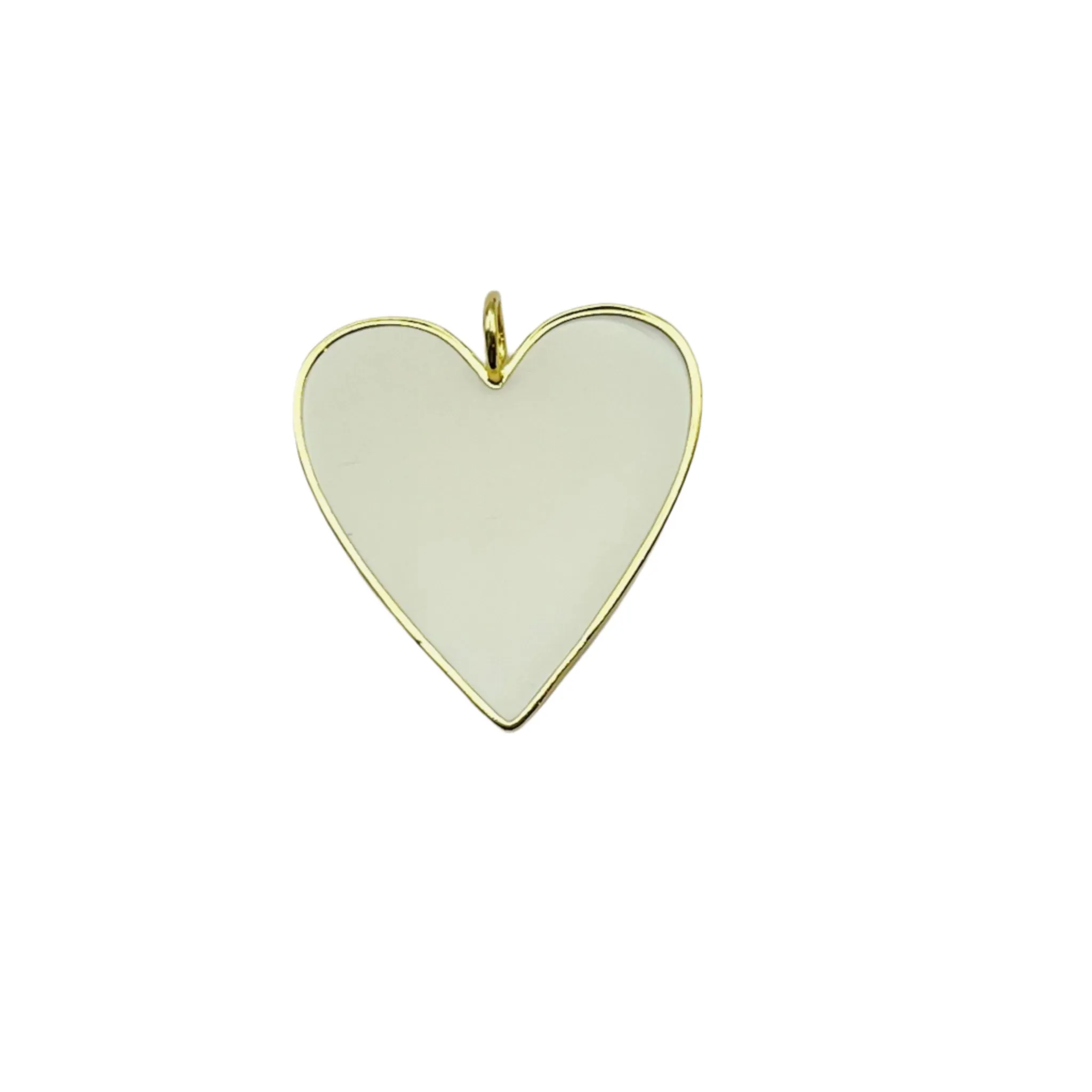 Large Heart Pearl Necklace