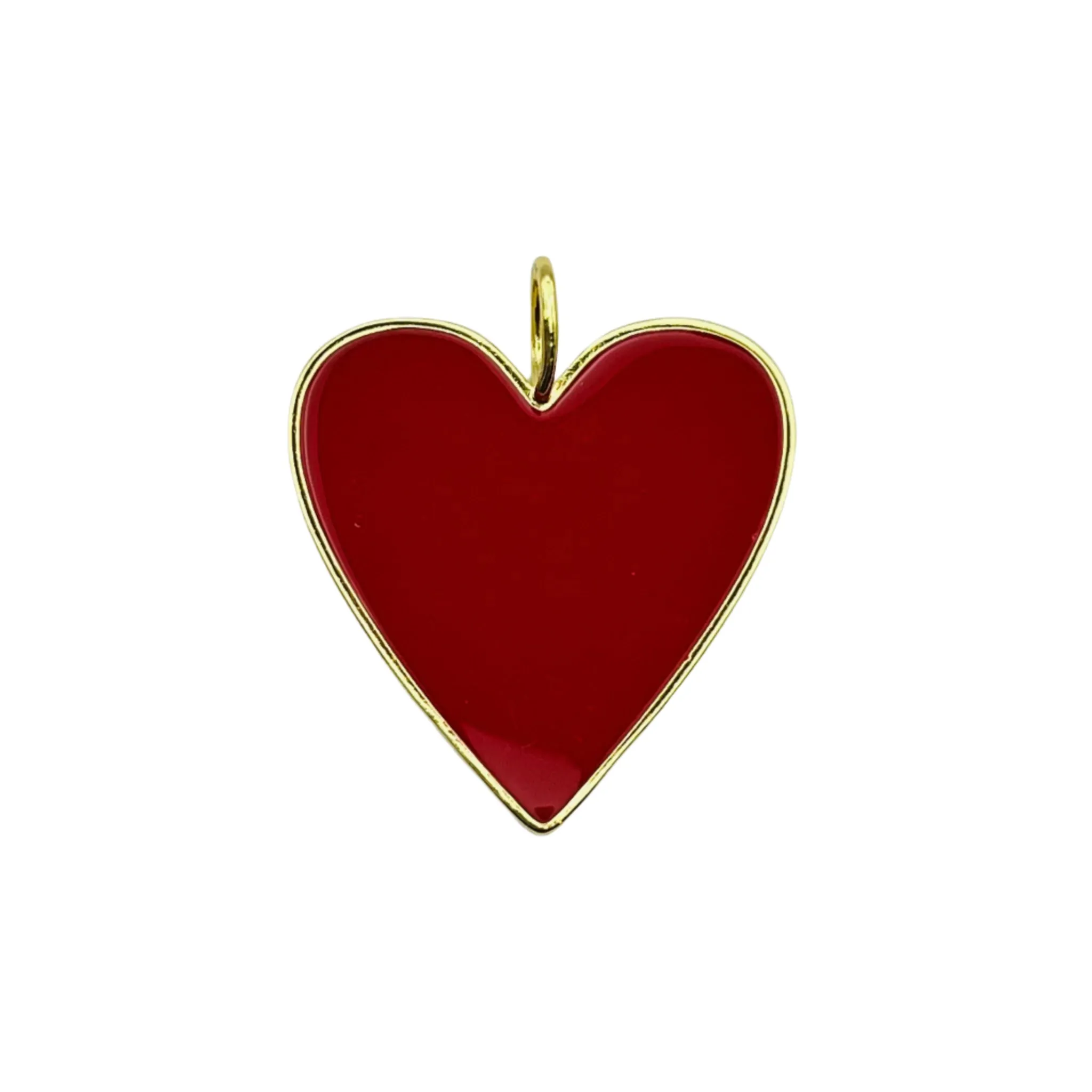 Large Heart Pearl Necklace