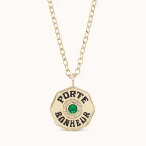 Large Porte Bonheur Emerald