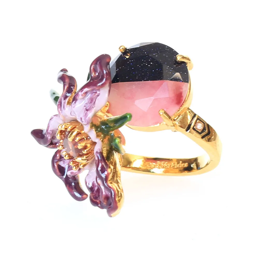 Les Nereides Adjustable Obscurite Ostentoire Ring