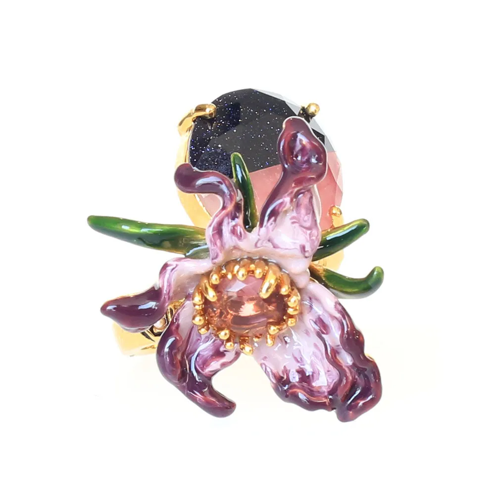 Les Nereides Adjustable Obscurite Ostentoire Ring