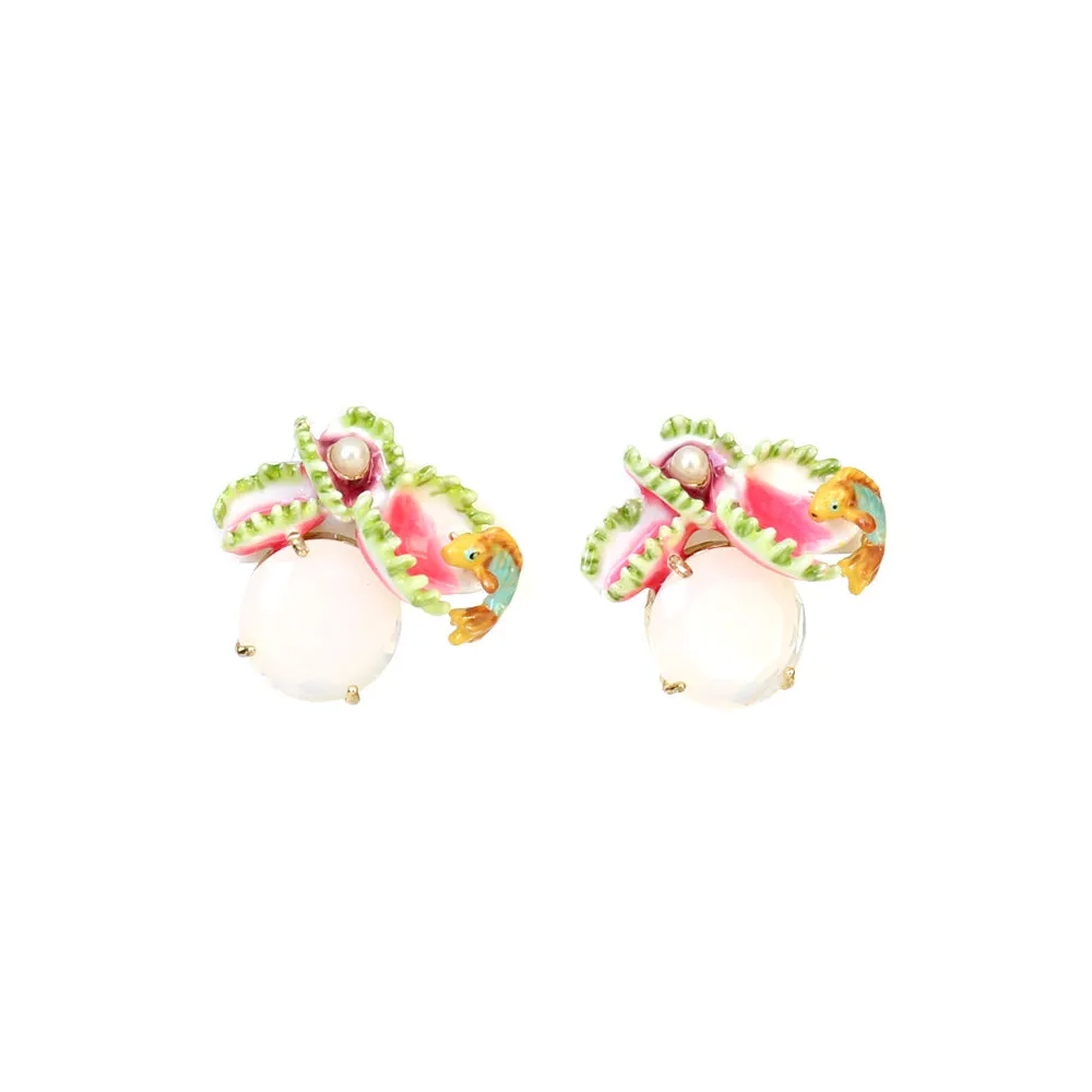 Les Nereides Exoplante Earrings