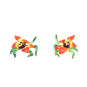 Les Nereides Flore Mysterieuse Earrings