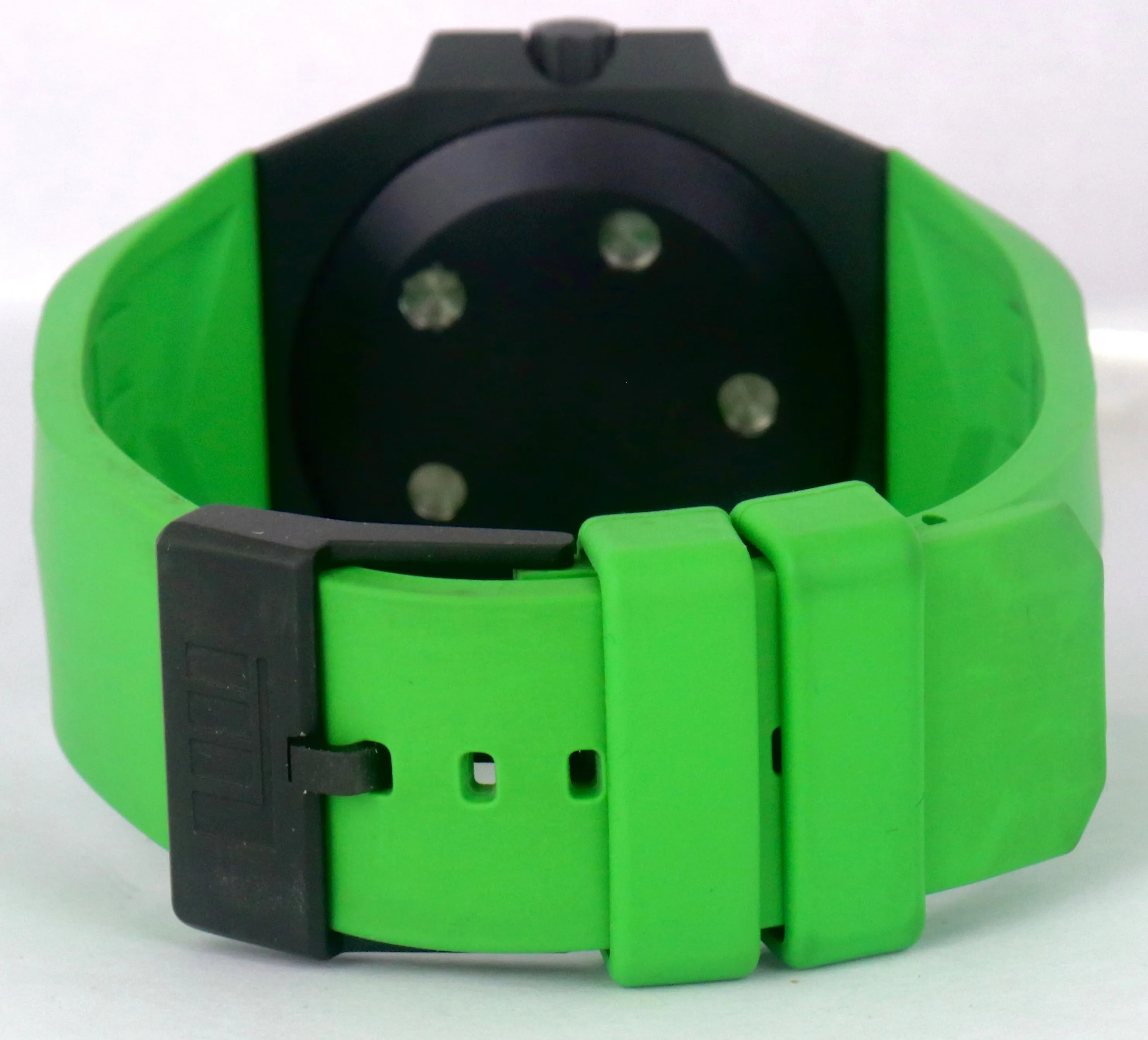 Linde Werdelin Hard Black II HBII.2.6 Green Yellow Automatic Index Swiss Watch
