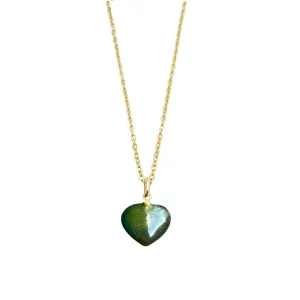 Little Jade Heart Necklace