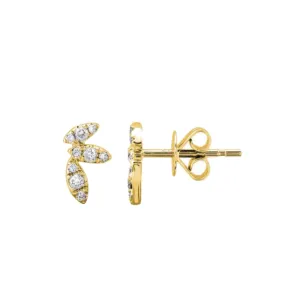 <b>MATERIALS</b>  •	14k Yellow Gold •	Diamonds, .15ctw  <b>P...