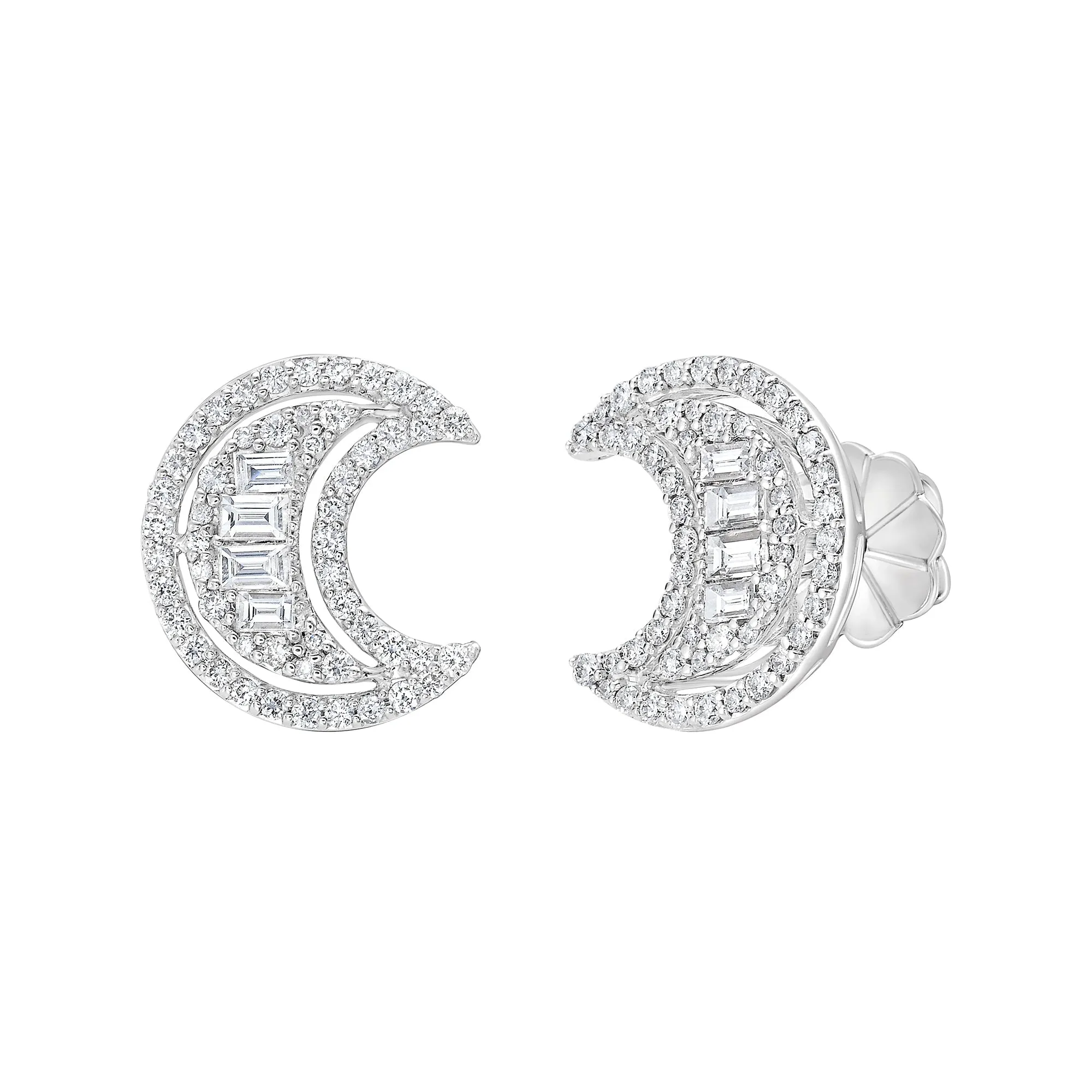 Lunelle Diamond Stud Earrings