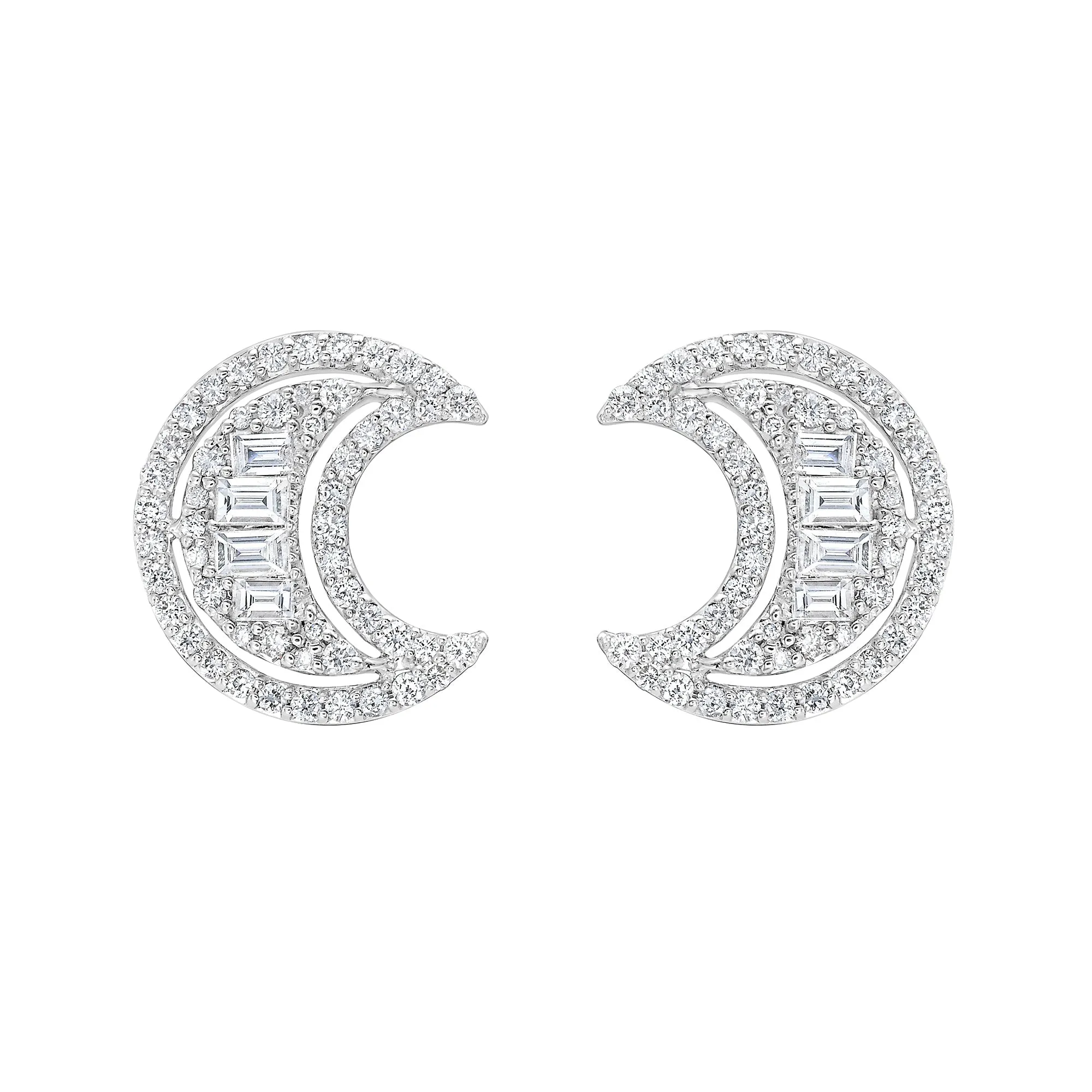 Lunelle Diamond Stud Earrings