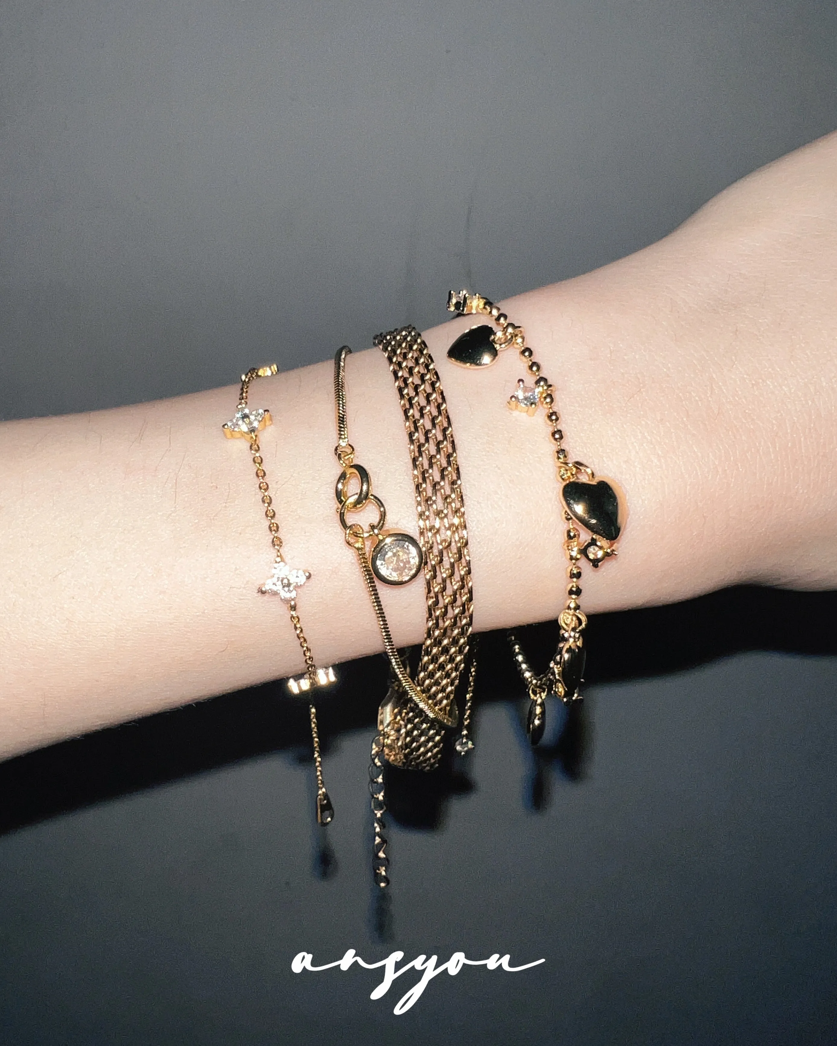 Lux Clover Bracelet